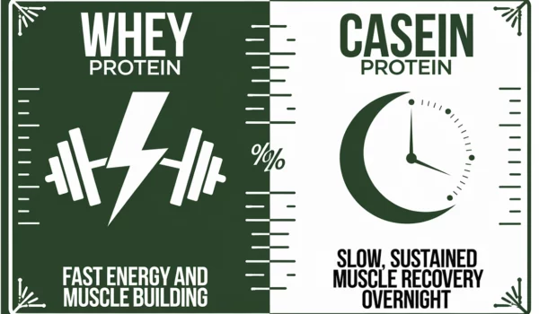 تفاوت پروتئین وی و پروتئین کازئین | کدام یک انتخاب بهتری برای شماست؟